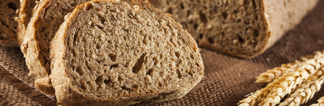 paine integrala din grâu feliată