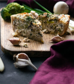 Rețetă hipocalorica vegana si vegetariana drob de ciuperci de post