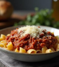 Rețetă hipocalorica paste bolognese