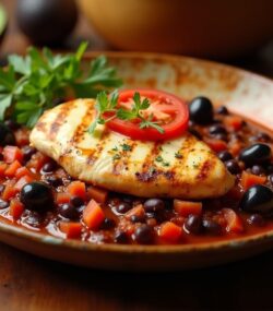 Rețetă hipocalorică pui Mexican cu chili și fasole neagră