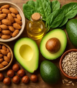 Avocado, nuci și semințe - alimente bogate în vitamina E