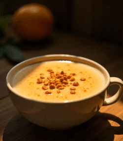 Rețeta griș cu lapte vegetal și vanilie