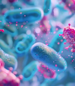 bacterii microbiom reprezetare grafică, lactobacillus bifidobacteria