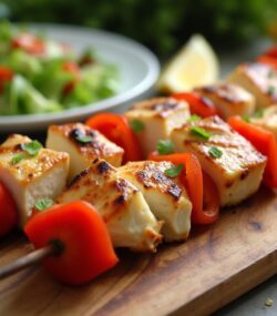 Rețeta Atkins frigărui de pui la grill