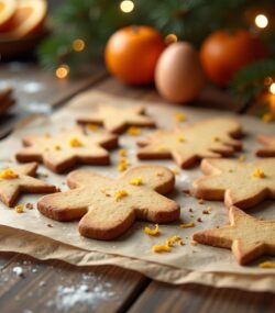Rețeta hipocalorică biscuiți de Crăciun fără zahăr