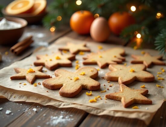 Rețeta hipocalorică biscuiți de Crăciun fără zahăr