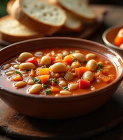 Rețeta hipocalorică vegană iahnie de fasole de post