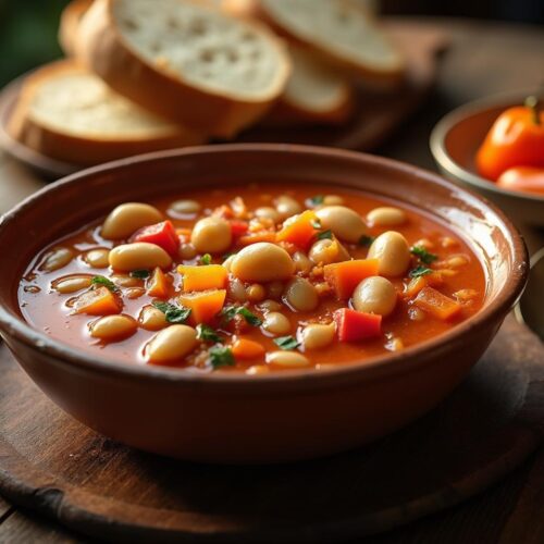 Rețeta hipocalorică vegană iahnie de fasole de post