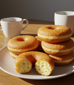 Rețeta gogoși pufoase dietetice