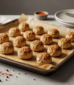 reteță chiflteluțe de curcan la cuptor