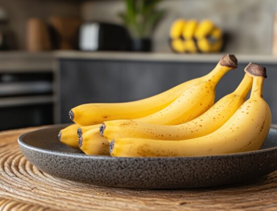 banane in bol in bucatarie