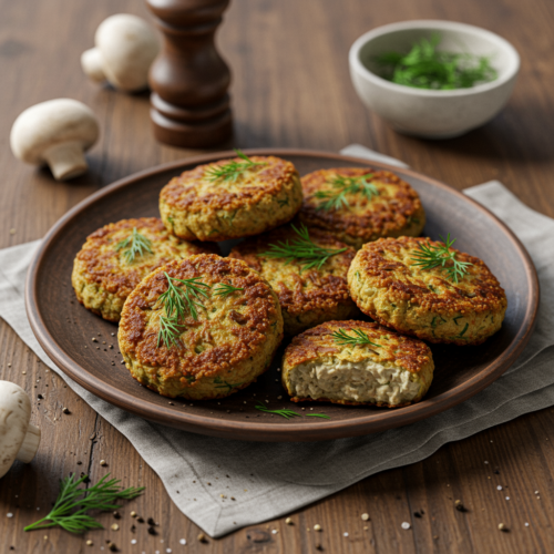 reteta de chiftele cu ciuperci