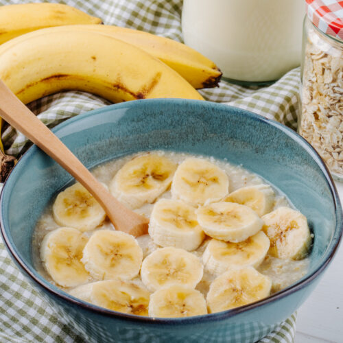 terci cu ovăz și banane alimente pentru energie